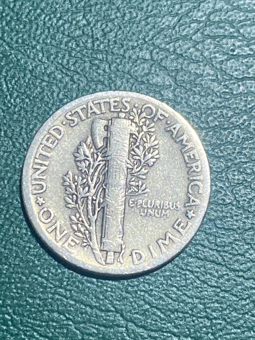 1941 Mercury Dime - photo 2
