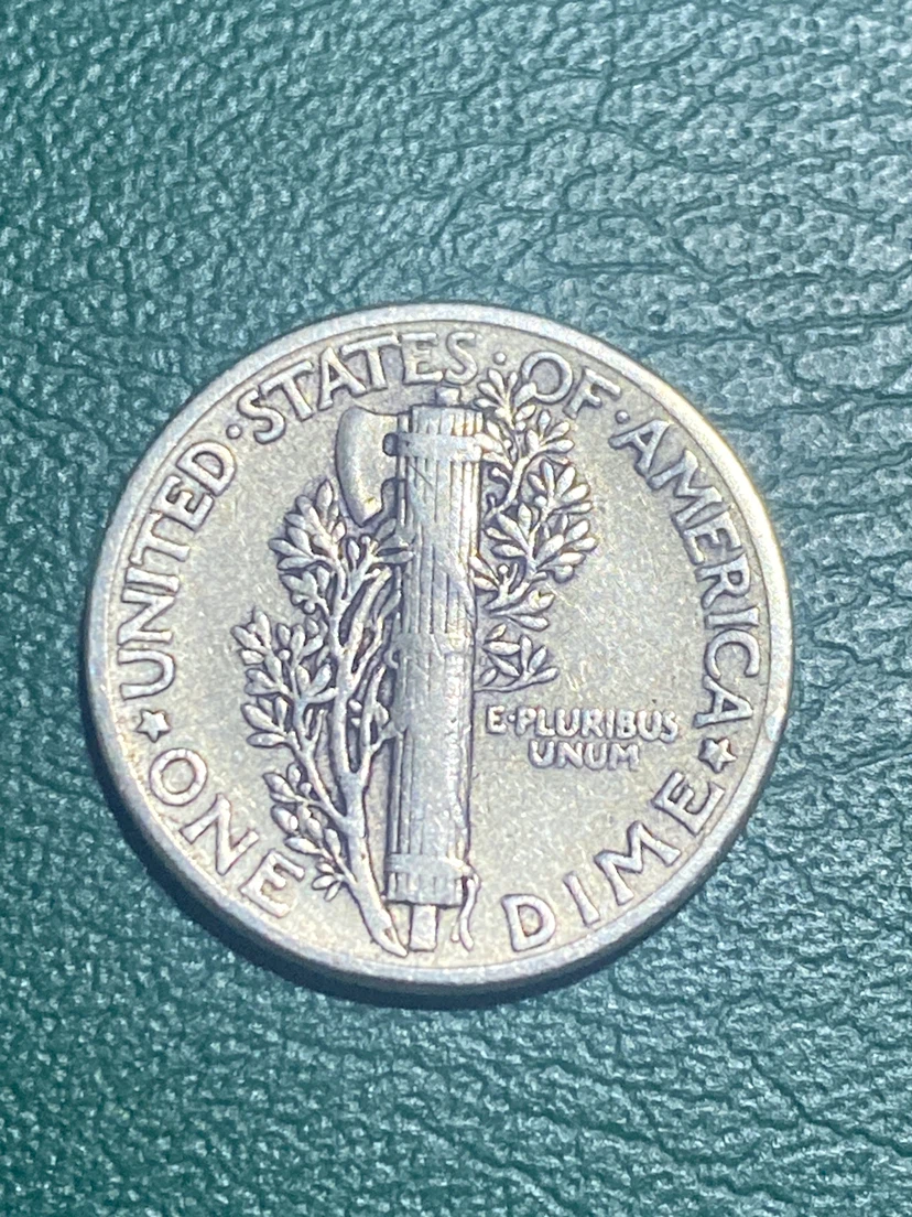 1943 Mercury Dime - photo 2