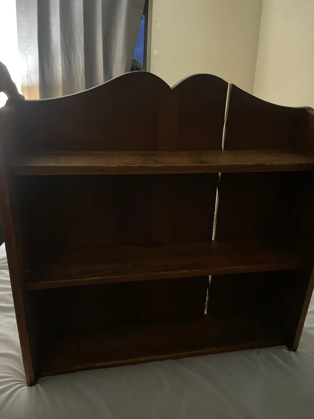 Wooden Wall Shelf Unit