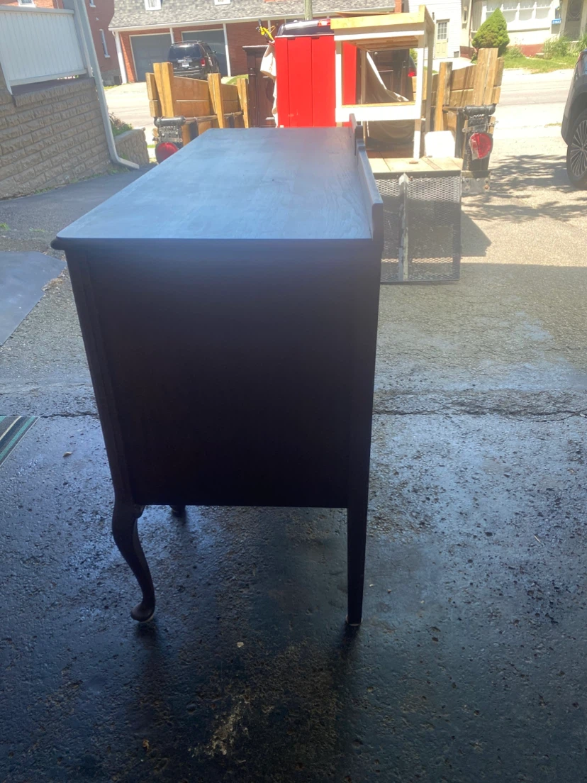 Antique Wooden Sideboard Buffet - photo 3