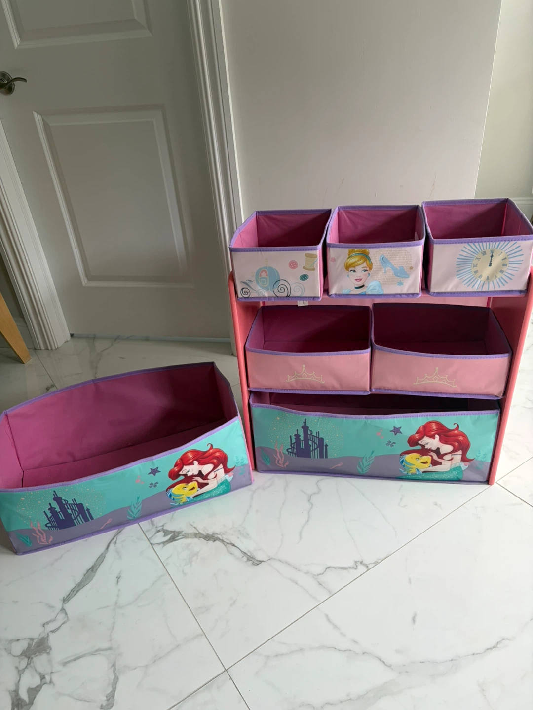 Disney Princess Toy Organizer Shelf - photo 3