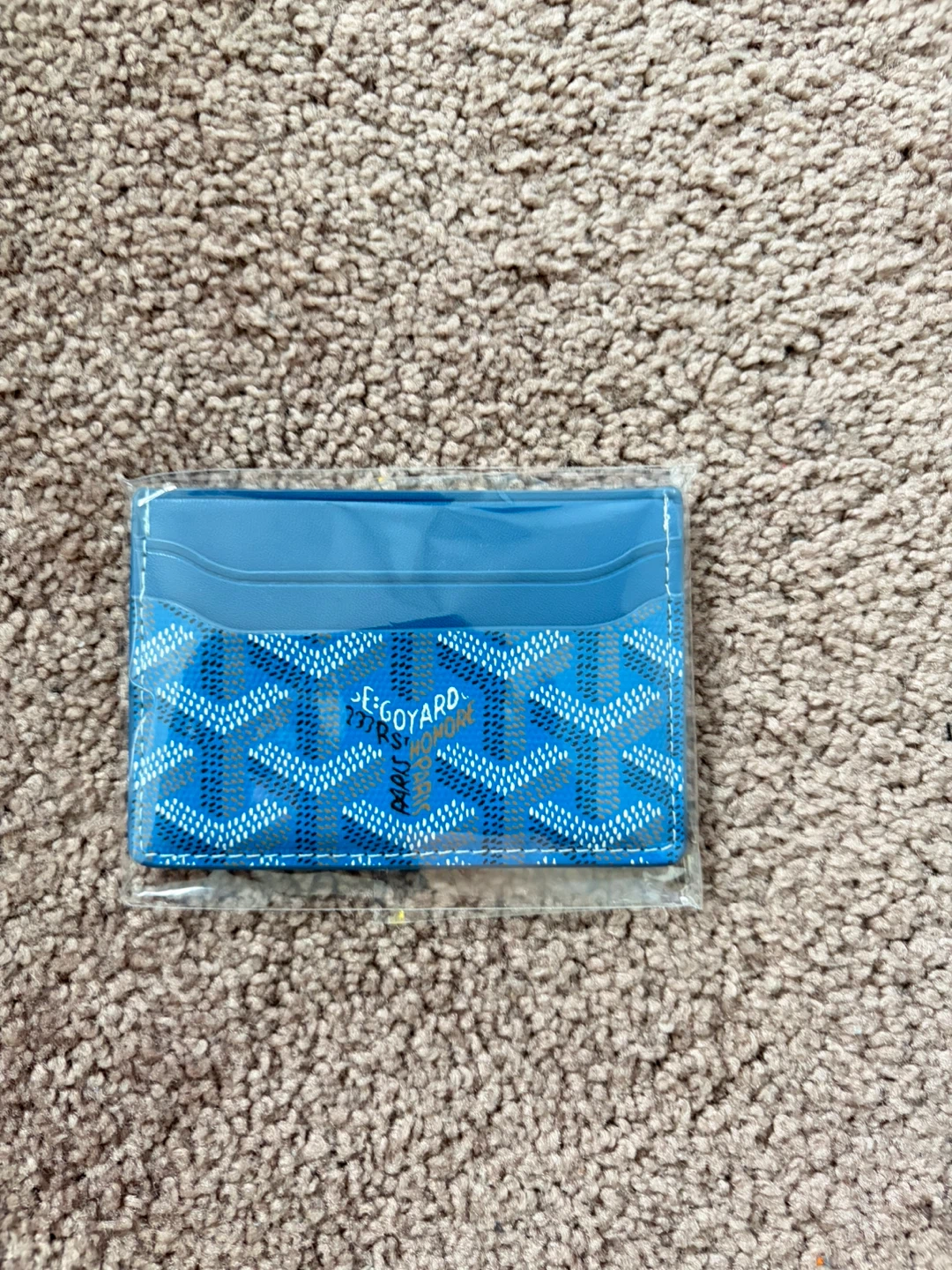 Goyard Card Holder Blue - photo 4