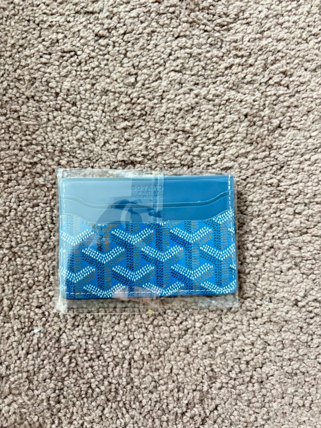 Goyard Card Holder Blue - photo 3