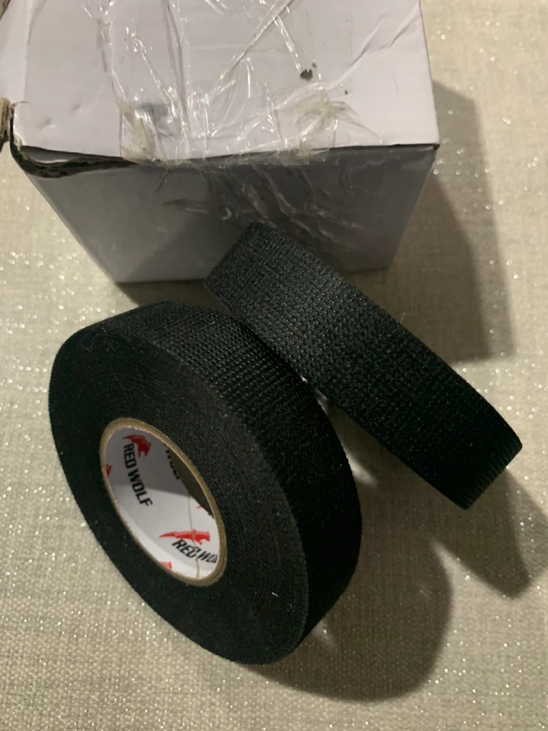 Red Wolf Auto Electrical Wiring Loom Harness Tape - Black - photo 4