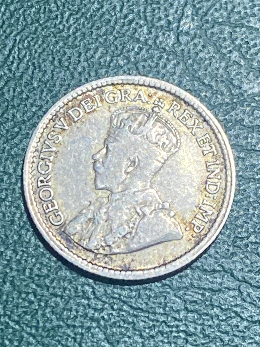 1920 Canada 5 Cents Coin