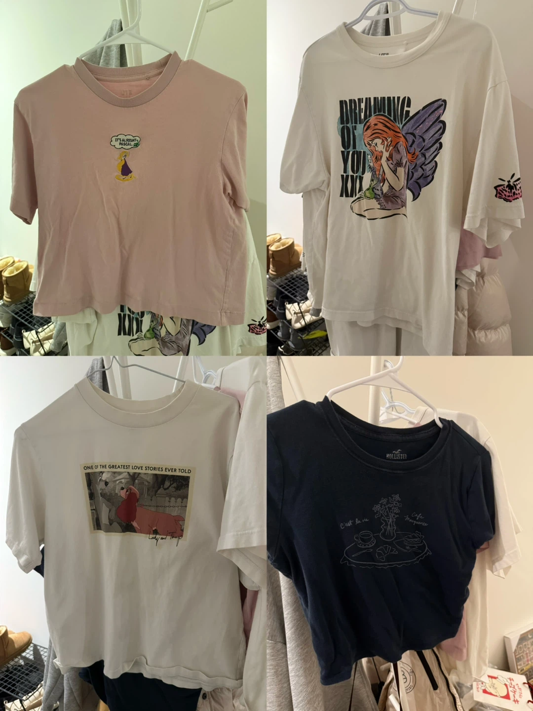 $16 for all Uniqlo / Hollister T-Shirt with Graphic Print - S/M