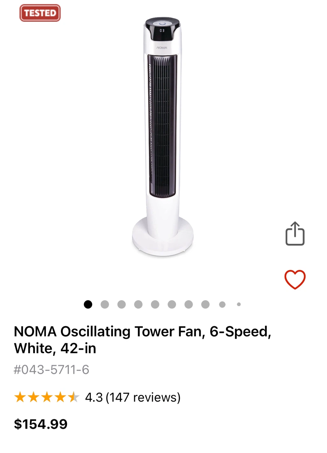Tower fan and Portable Air Cooler