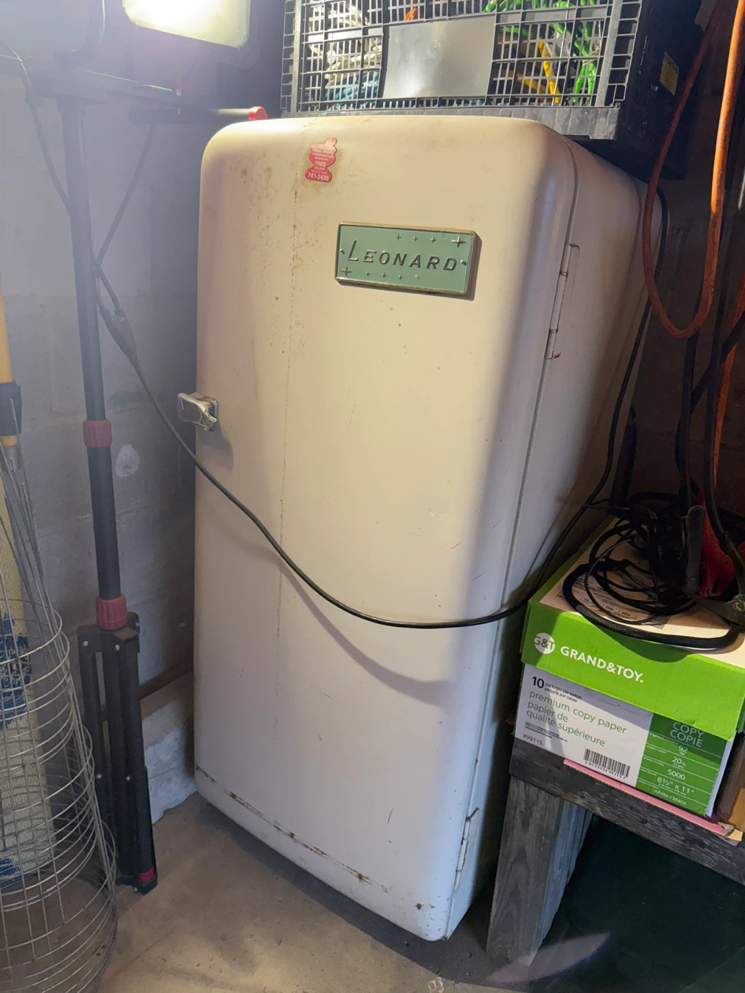Vintage Leonard Refrigerator