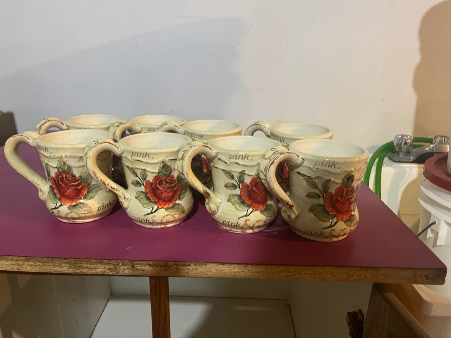 Rose Floral Tea Set with Mugs - photo 2