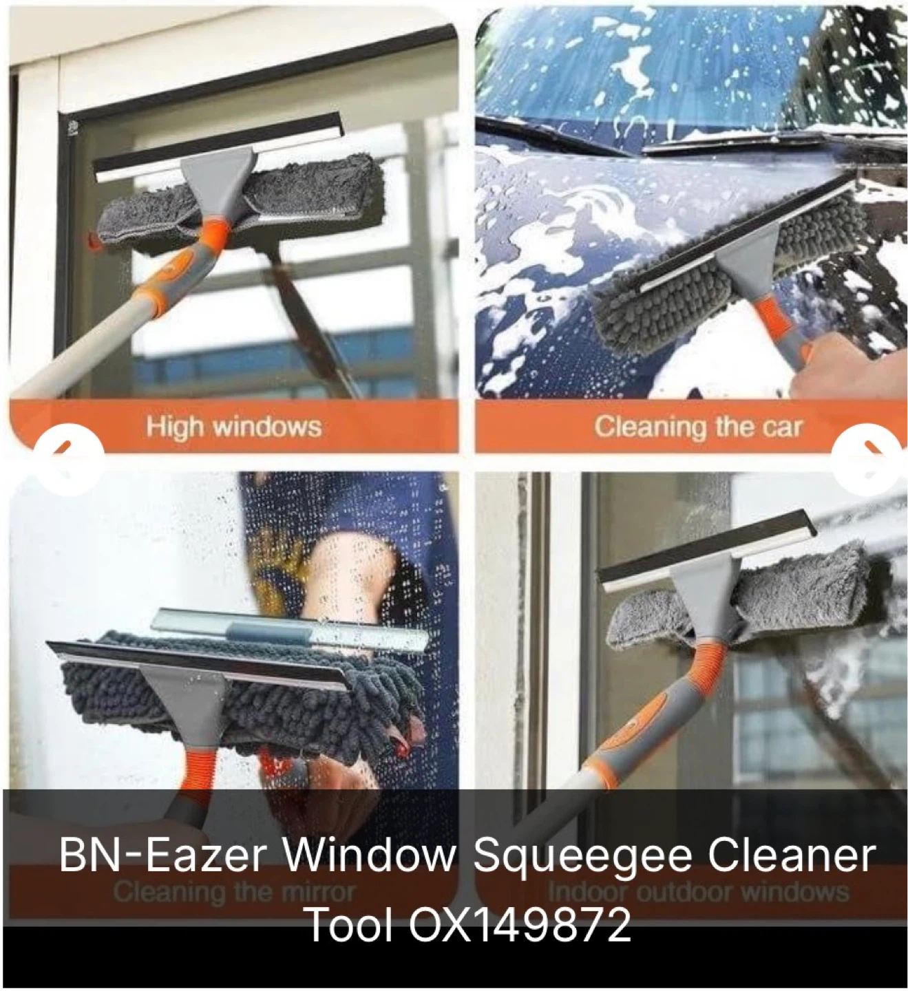 Eazer BN-Eazer Window Squeegee Cleaner Tool OX149872 - photo 4