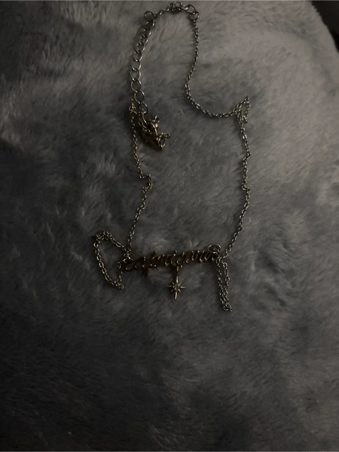 Zodiac Necklace with Star Charm
