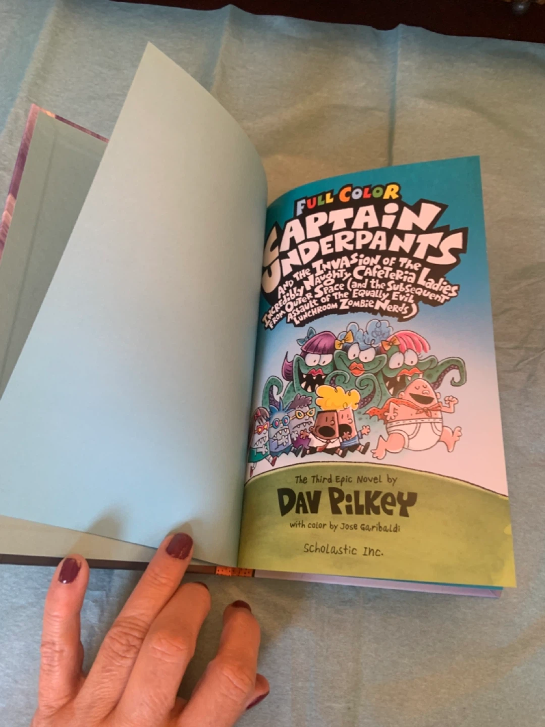 NEW FULL COLOR ‘ CAPTAIN UNDERPANTS ! - photo 5