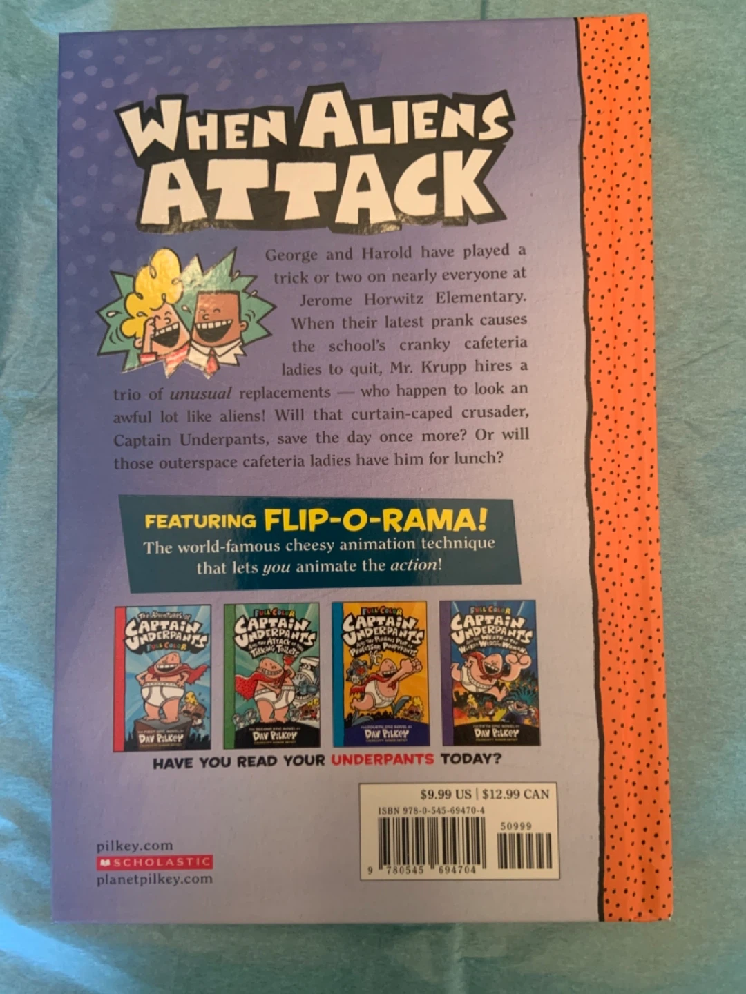 NEW FULL COLOR ‘ CAPTAIN UNDERPANTS ! - photo 2