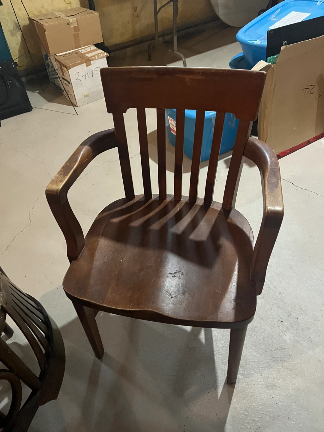 Solid Wooden Armchair