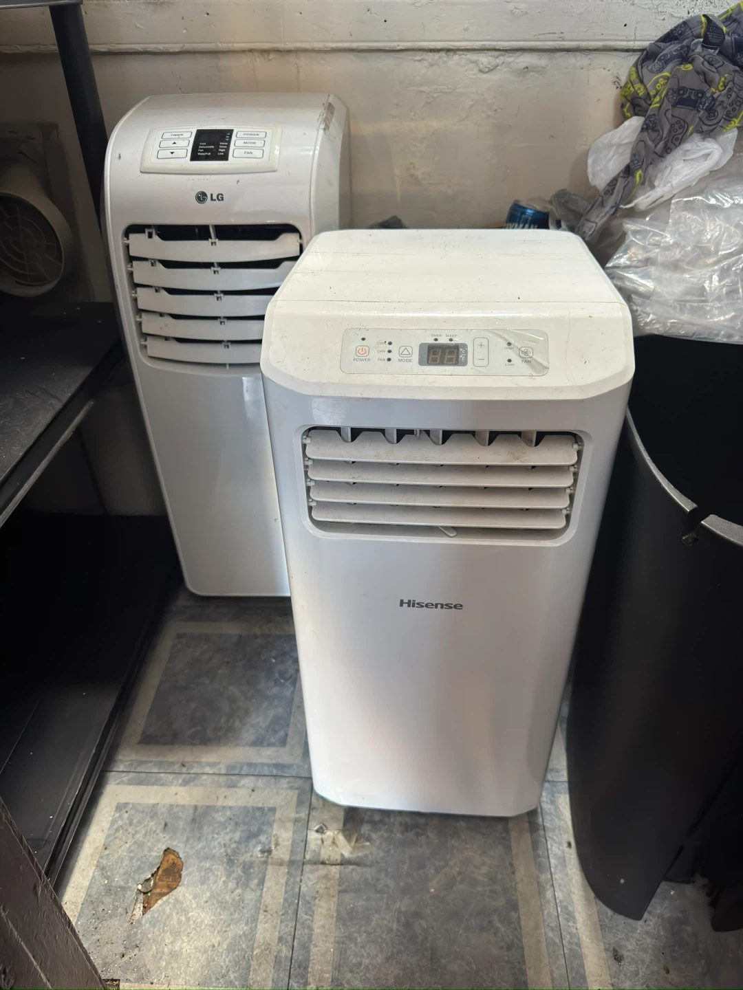 LG & Hisense Portable Air Conditioners