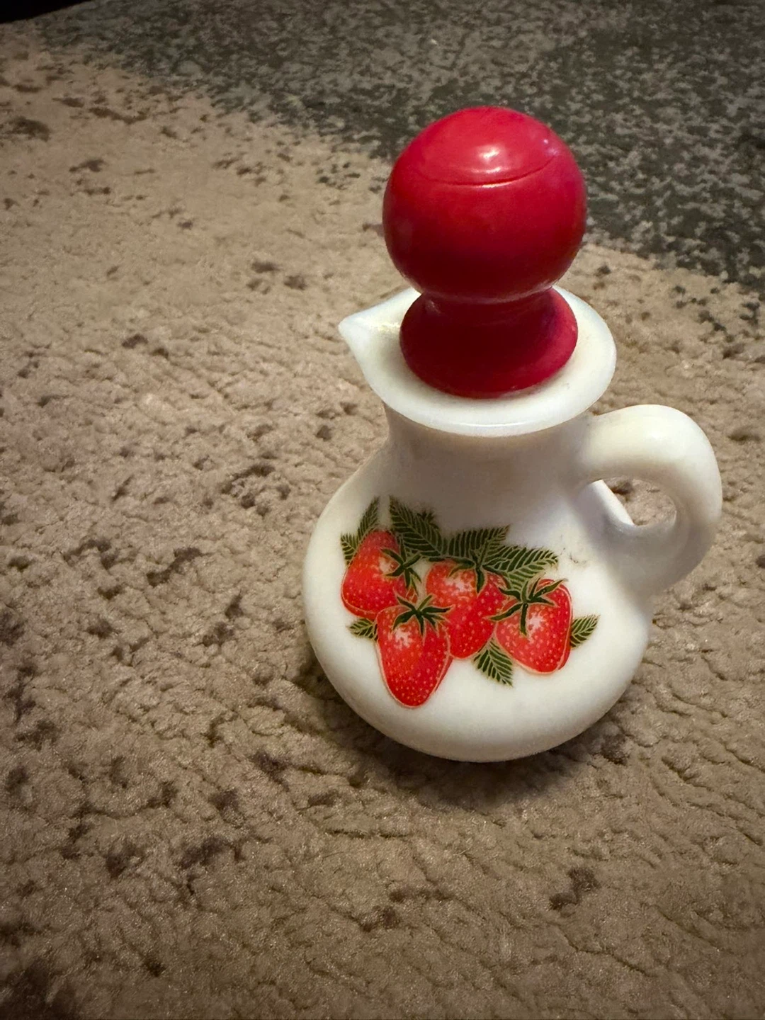 Strawberry Creamer or Syrup Dispenser