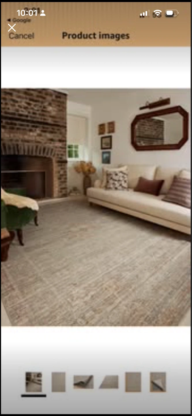 New Amber Lewis x Loloi Georgie Area Rug 7.10’X10’
