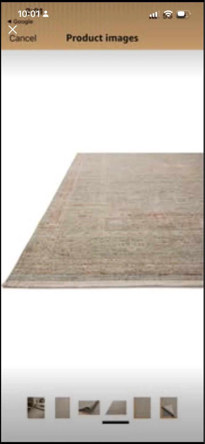 New Amber Lewis x Loloi Georgie Area Rug 7.10’X10’ - photo 3