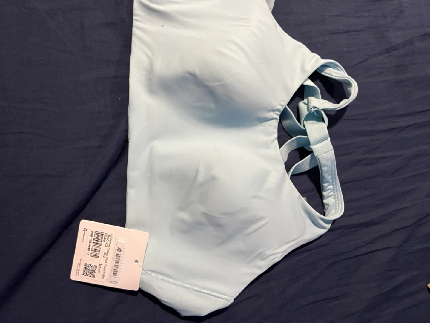 Lululemon Light Blue Sports Bra Size 8