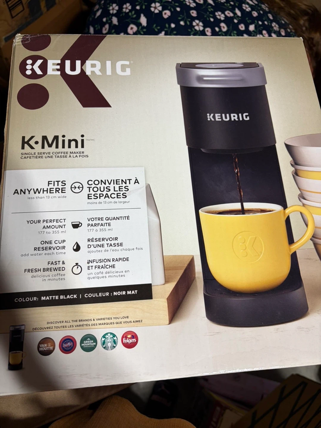Keurig K-Mini Single Serve Coffee Maker - Matte Black