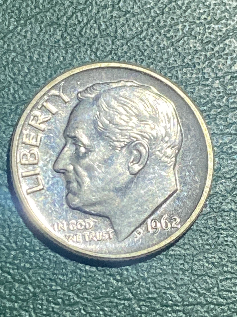 1962 US Dime