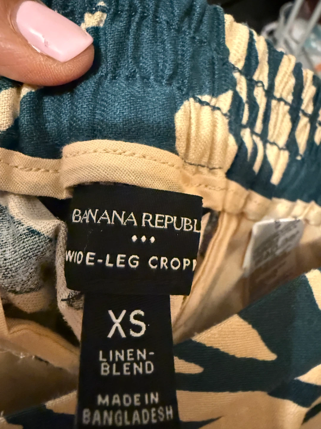 Banana Republic Wide-Leg Crop Pants XS - photo 4