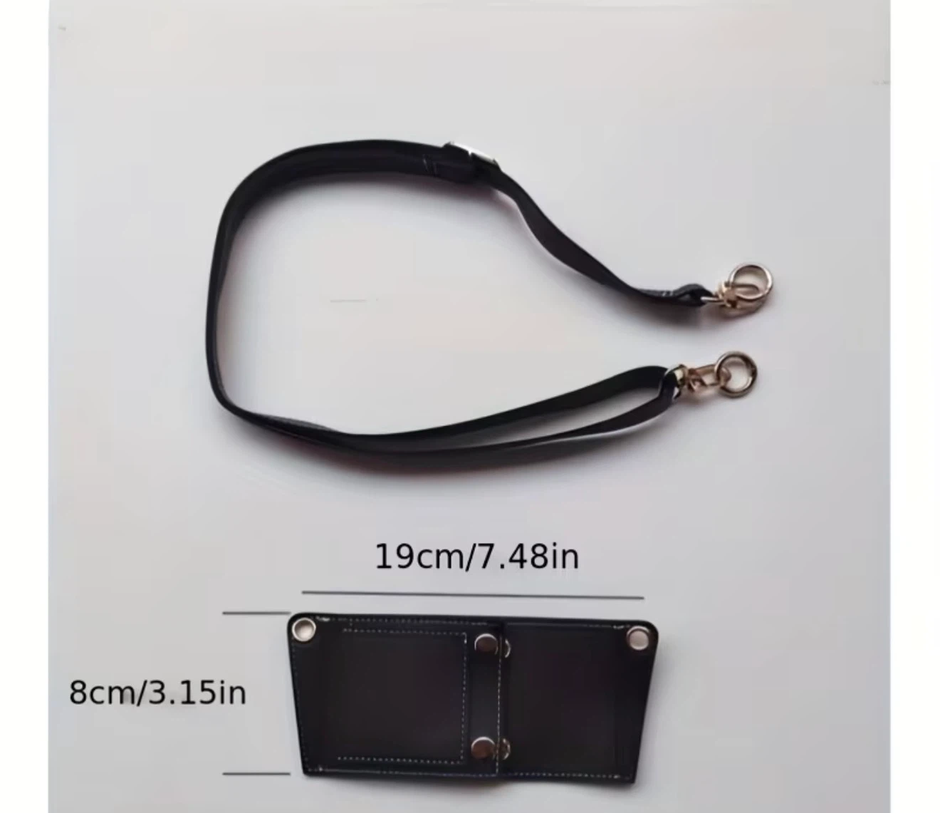 Pink Adjustable Cup Holder Strap with Card Slot - photo 2