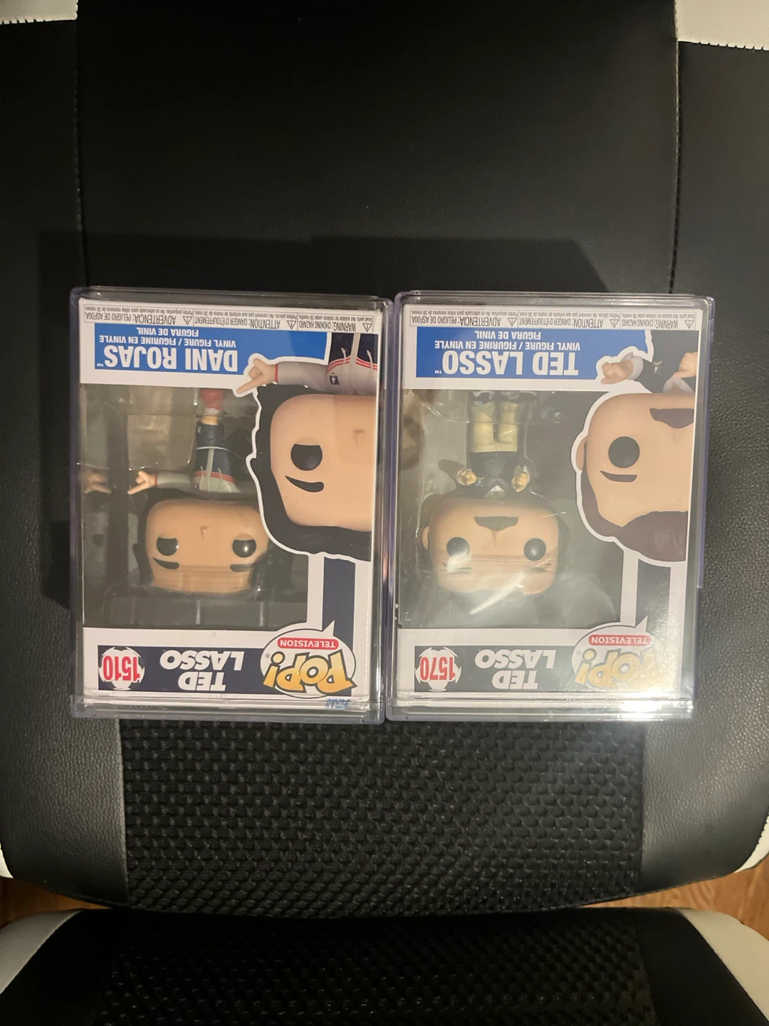 Ted lasso and Dani Rojas funko pop with case - photo 4