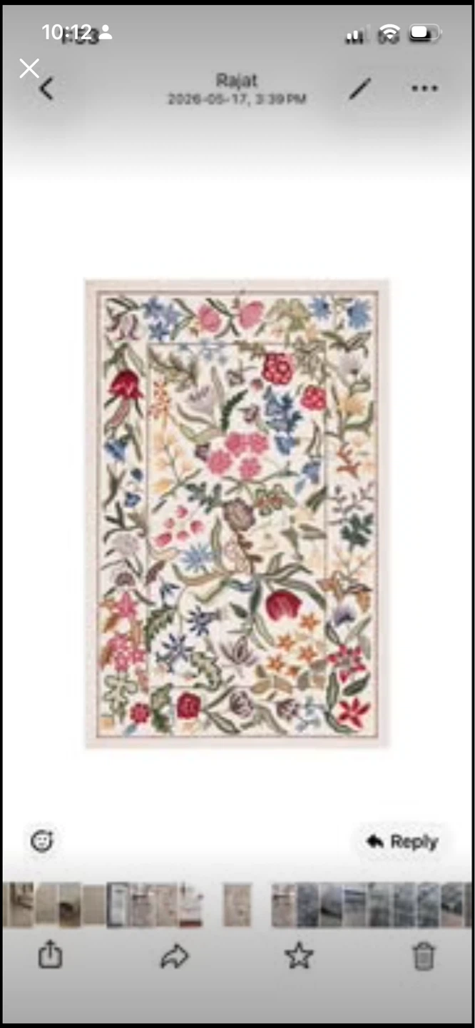 New Jamaine Hand-Tufted Wool Floral Rug 8’x10’ - photo 3