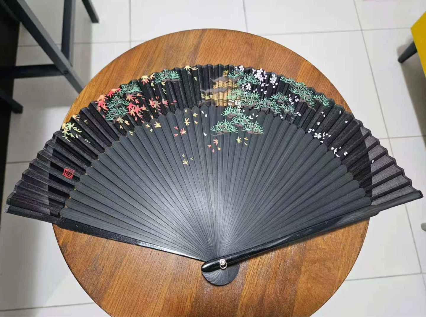 Folding Fan with Japanese Maple - NEED TO SELL EVERYTHING - photo 3