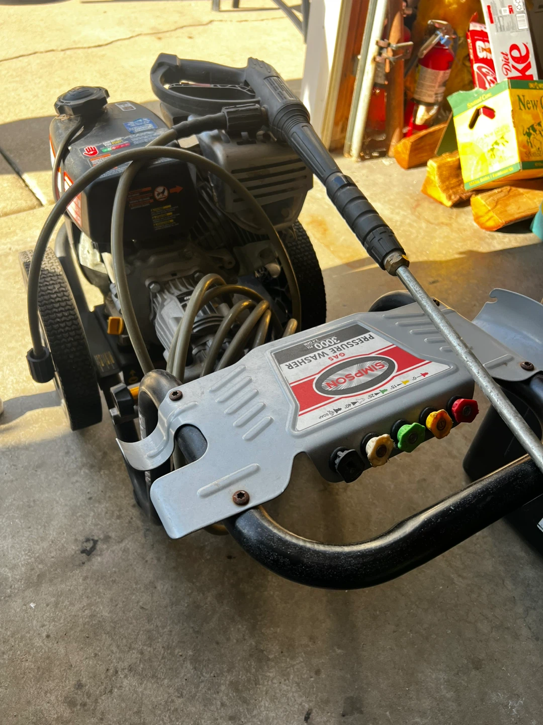 simpson pressure washer 3000 psi 2.4 gpm kohler engine 6.5hp - photo 4