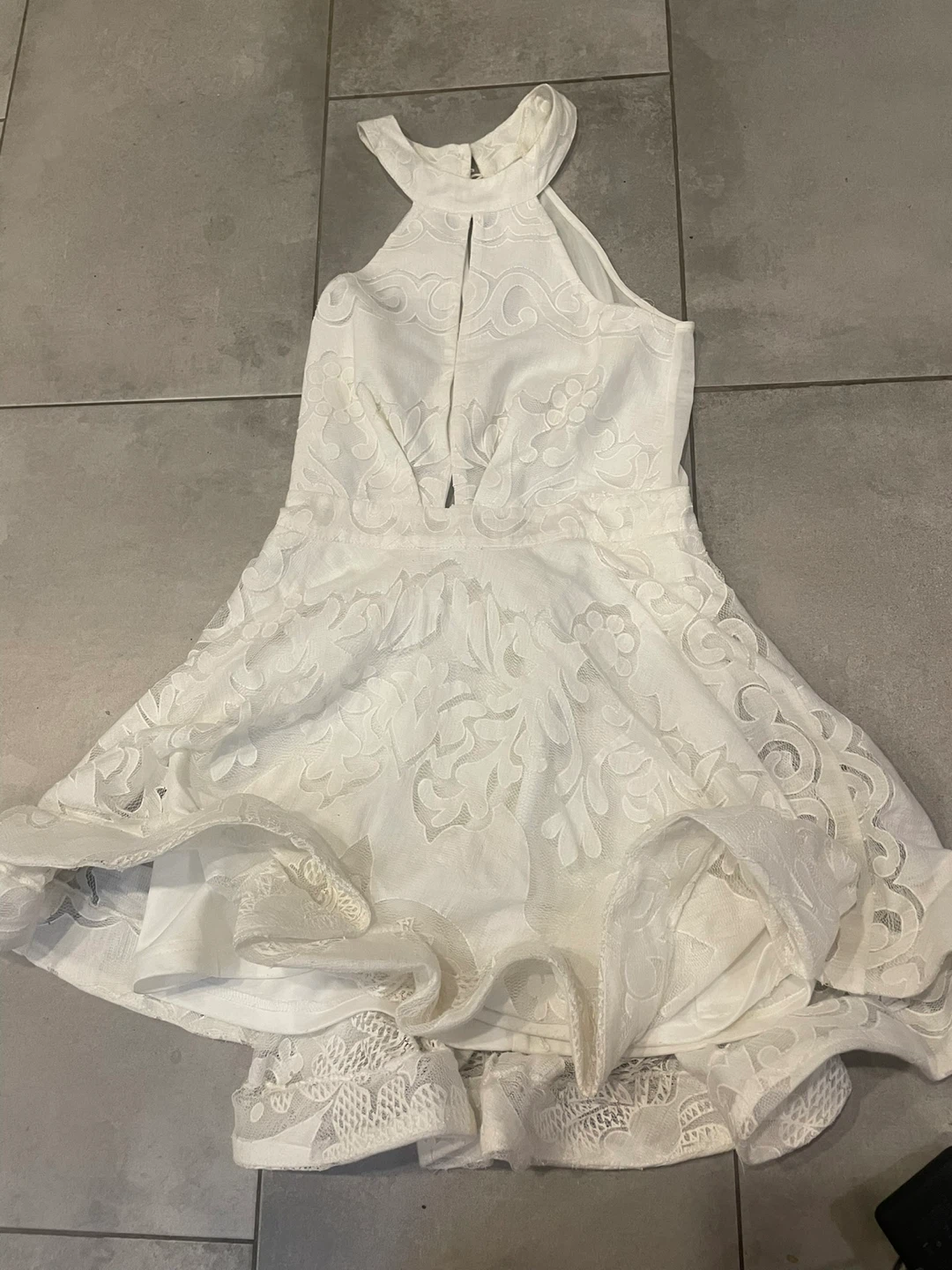 White Lace dress - photo 2