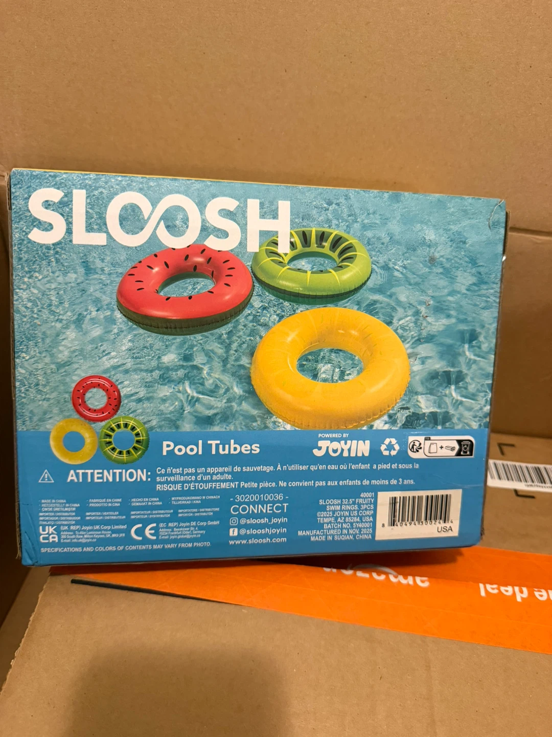 3 Pack Inflatable Pool Floats for Kids Adults - photo 3