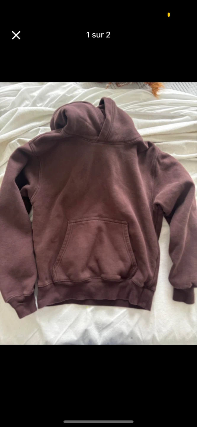 Aritzia Brown Hoodie 2XS/XXS