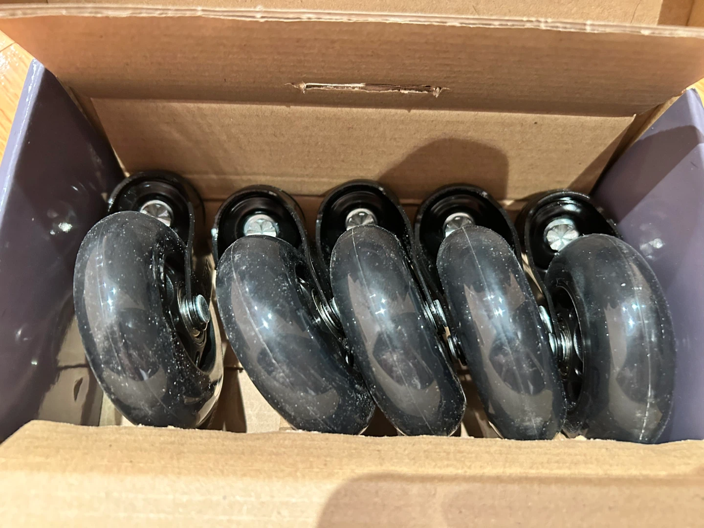 Office Chair Wheels Set of 5 - photo 2