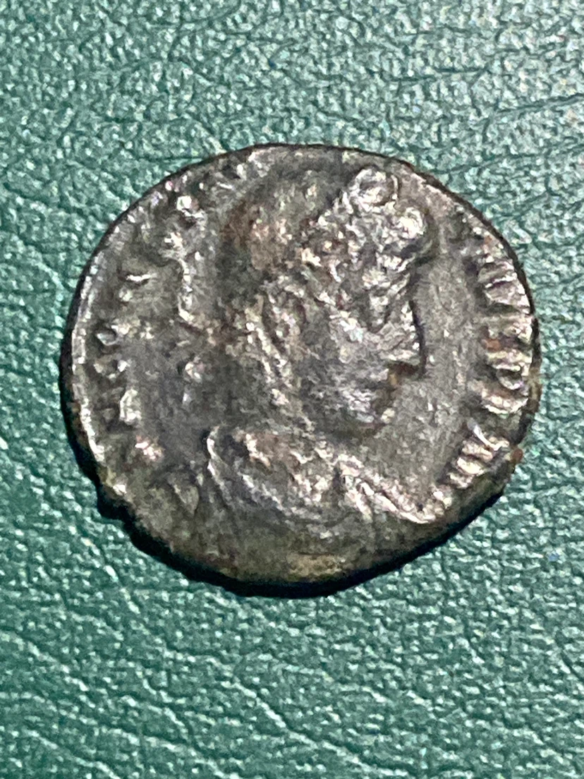 Roman Empire Constantine II AE Follis Coin (317-337 AD)