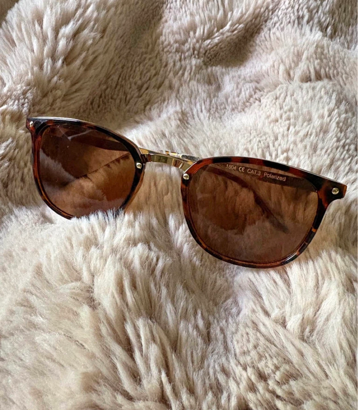 Tortoiseshell Leopard Polarized Sunglasses