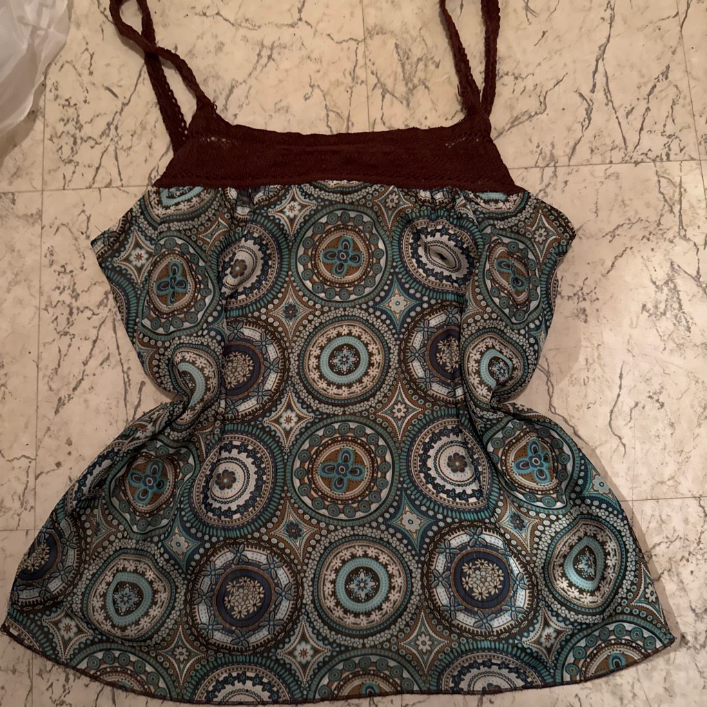 Heart Soul Boho Print Tank Top