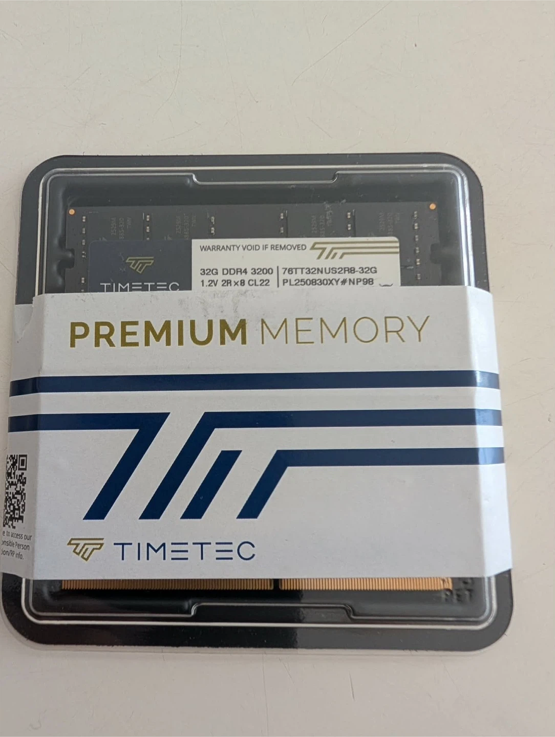 Timetec 32GB DDR4 3200MHz Premium Memory Module