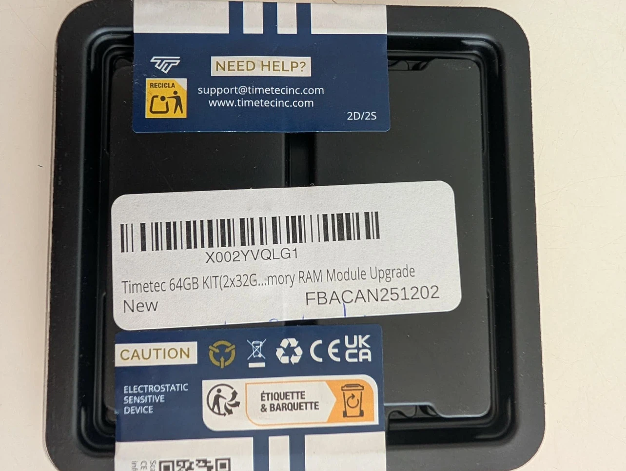 Timetec 32GB DDR4 3200MHz Premium Memory Module - photo 2