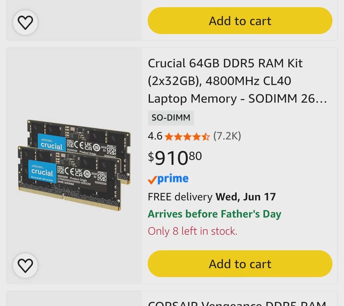 Timetec 32GB DDR4 3200MHz Premium Memory Module - photo 3
