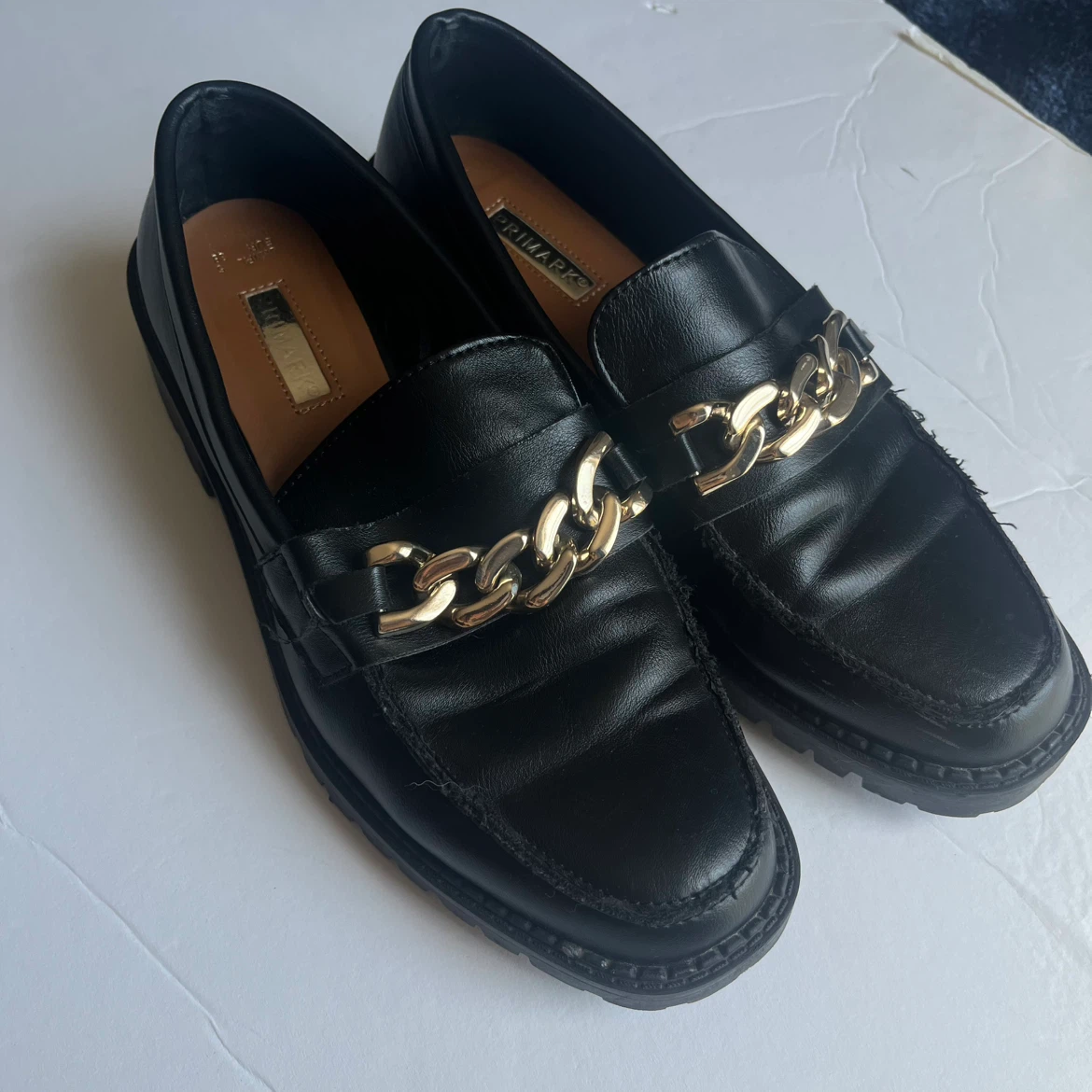 Primark Black Chain Loafers - photo 3