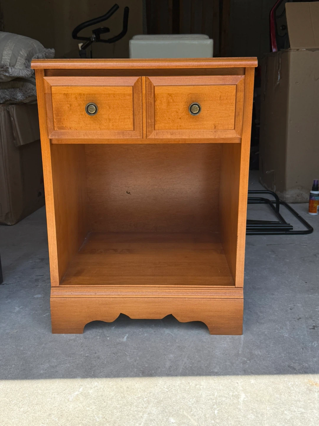 Solid Wood Nightstand / Side Table – Baronet Made in Canada