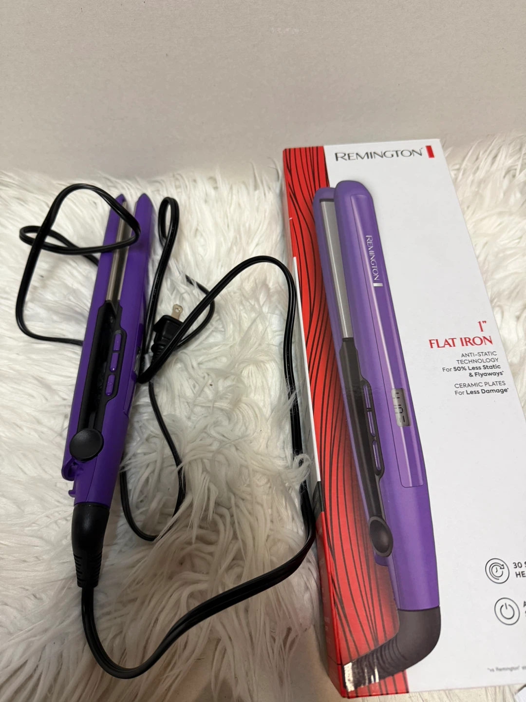 Remington 1" Flat Iron - Purple