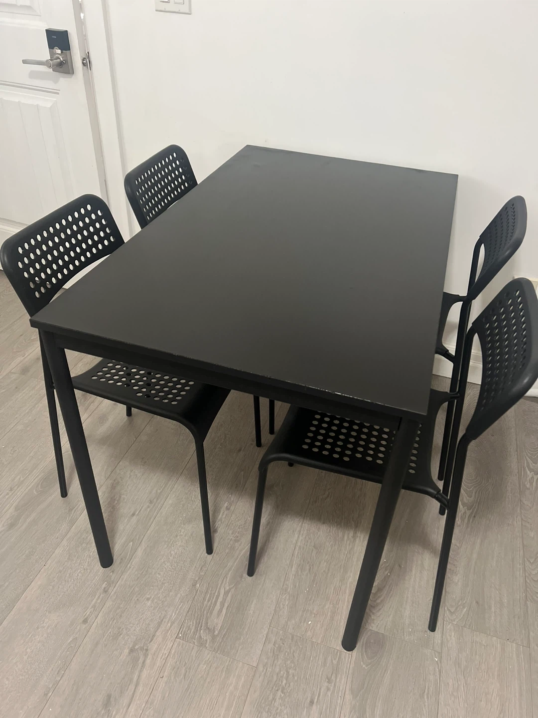 IKEA Dining Table and 4 Chairs,delivery for a fee - photo 2
