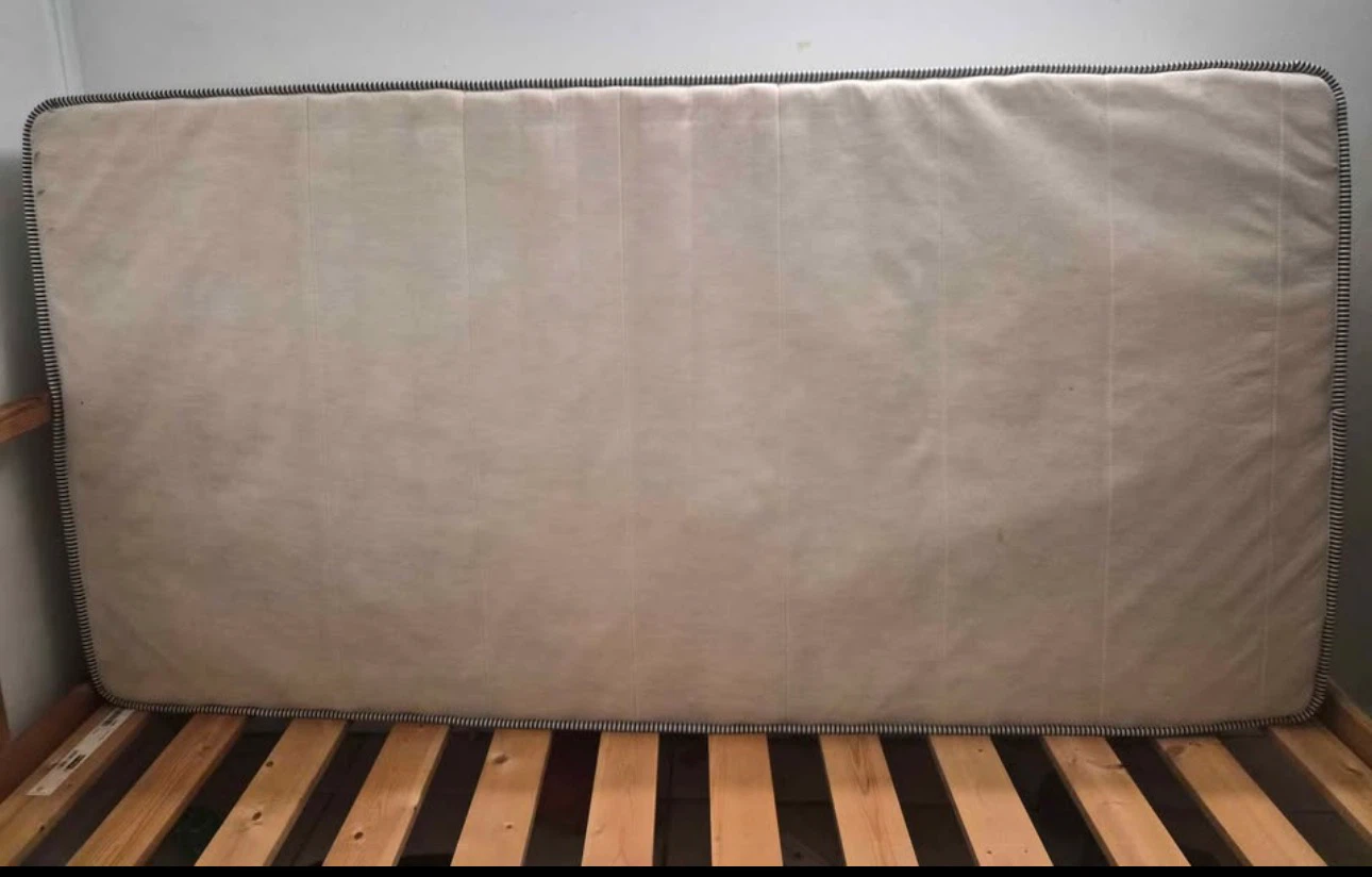 Wooden Bed Frame with Mattress - photo 2