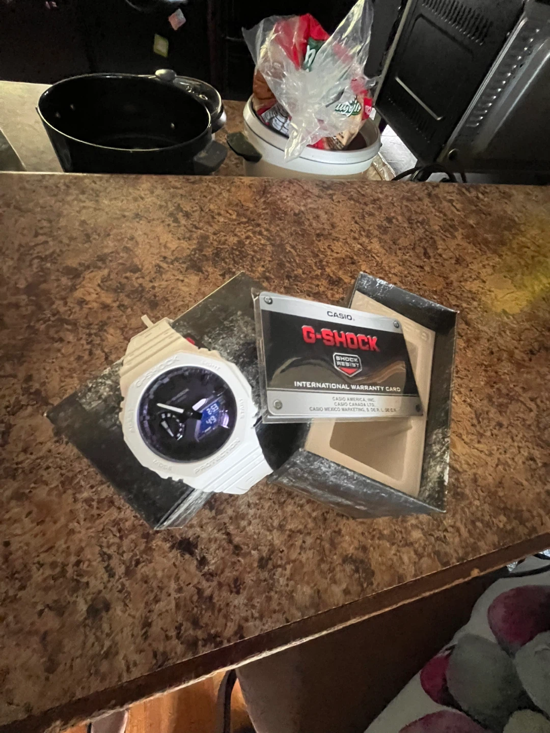 Casio G-Shock GA-2100 White Watch - photo 4