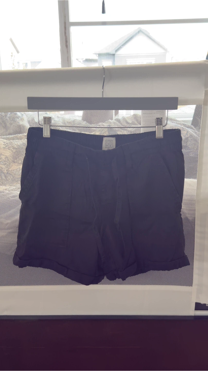 Branded Denim Shorts