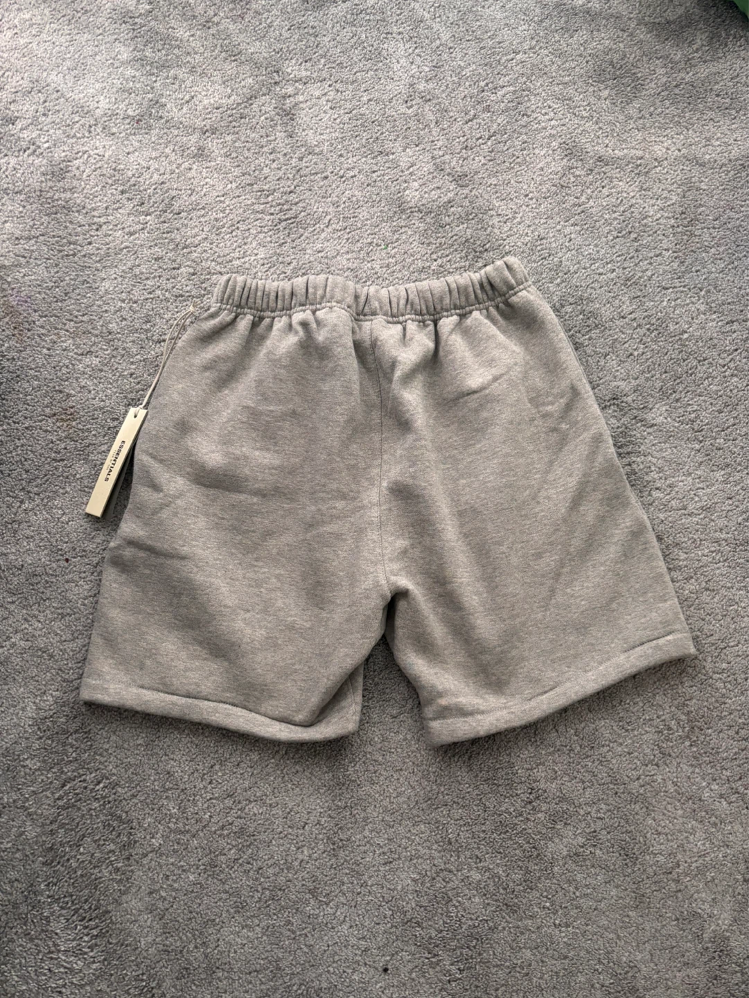 ESSENTIALS Fear of God Grey Sweat Shorts - photo 2