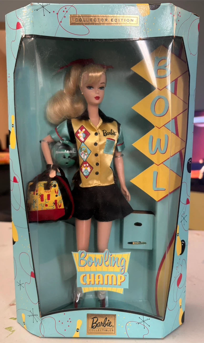 1999 Collectors Edition Mattel Bowling Champ Barbie 🎳🏆